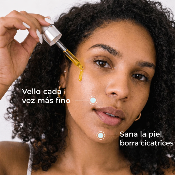 Aceite de cyperus rotundus - Reduce el crecimiento del vello desde la raíz